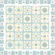 Circle Patch Confection by Heidi Pridemore /75x75"