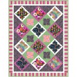 City Garden Brite Quilt by Natalie Crabtree /58"x75"