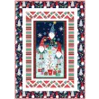 Do the Peppermint Twist Quilt by Natalie Crabtree / 50"x70" 