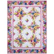Fantasy Bloom Spring Quilt by Marinda Stewart /40"x54"
