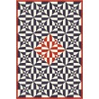 Vortex garden Pindot by Purple Moose design /46"x67"
