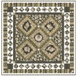 Sailor's Valentine Earth Quilt by Marsha Moore /55.5"x55.5"