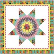 Starburst Quilt by Wendy Sheppard /65"x65"