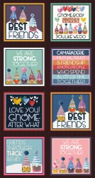 BEST FRIENDS PANEL-24" repeat