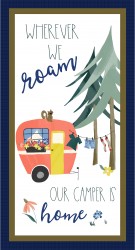 HOME IS WHERE YOU PARK IT-24" PANEL REPEAT - NOT FOR PURCHASE BY MANUFACTURERS