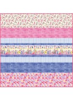 Birdsong MINKY Strip Quilt