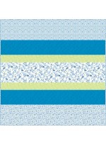 Bluebird MINKY Strip Quilt