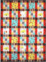 carnival Fun Quilt by Marinda Stewart /42"x58"