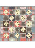 Critter Tails Quilt by Debby Kratovil /48"x48"