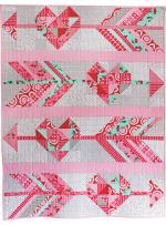 Cupid's Arrow Quilt by Tamara Kate