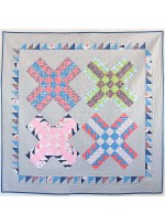 Flight Quilt by Sandra Clemons / 68x68" 