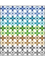 Monkey Bars Fresco rainforest Quilt by Natalie Crabtree /67.5"x75"-free pattern available in August, 2022