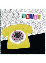 Party Line Quilt by Susan Emory  /24"x24"