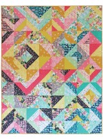 Joyful Quilt by Tamara Kate /80x100"