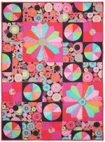 Little Aurora Borealis Quilt by Marinda Stewart /40"x56"