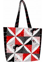 Tea Leaf Tote by Christine Poor /18"x18"x5"