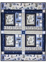 Midnight at the Owl-Asis Quilt by Marinda Stewart