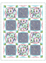 Namaste Quilt by Heidi Pridemore /36"x46"