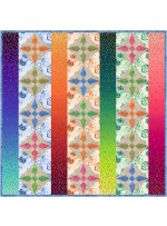 Northern Lights Quilt by Strong Coffee Studio /42.5"x42.5"