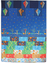 Oasis Frolic QUILT by Jennifer Topp