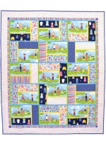 Paper Doll Park Quilt by Marsha Moore /51.5"x60"