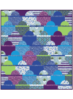 Peacock Pavilion Quilt by Jessee Maloney
