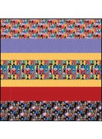 Pets Rock MINKY ]Strip Quilt