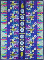 Posey Aplenty Quilt by Marinda Stewart   /52.5" x55.5"