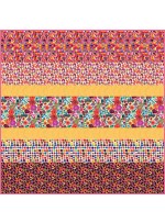 Rainbows and Sunshine MINKY Strip Quilt 