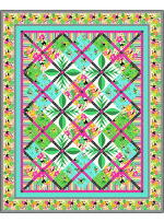 Rainforest Toucan Do It Quilt by Marsha Evans Moore /64.5"Wx80"H - free pattern available in June, 2022