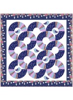 round Robin Quilt by Natalie Crabtree /76"x76"