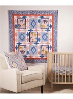 Seedling Safari Quilt by Heidi Pridemore  / 50"x59"