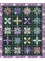 Strata This Way & That basil Quilt by Heidi Pridemore /61"x75"