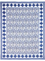 Toujours Bleu et Blanc Quilt by Marinda Stewart