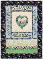Tweet Love Quilt by Marinda Stewart /40"x55"