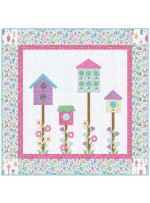 Tweet Me Quilt by Heidi Pridemore / 46x46"
