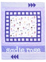 Lullaby Lane Quilt - Twinkle Fairies by Sassafras Lane Designs /34"x46"