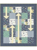 The Places You'll Go Wild and Free Quilt - 48"x56"
