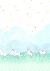 UNICORN PARADE on MINKY- Contact your account manager to purchase this item