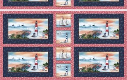 LIGHTHOUSE PLACEMATS - 24" repeat