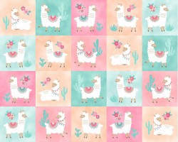 PRETTY LLAMA ON MINKY