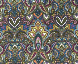 GYPSY HEART on MINKY- Contact your Account manager to purchase this item