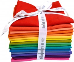 Cotton Couture FAT 1/4 BUNDLE SEW COLORFUL COLORWHEEL 18pcs - comes in a case of 3