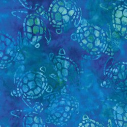 SEA TURTLES on MINKY - Contact your account manager to purchase this item
