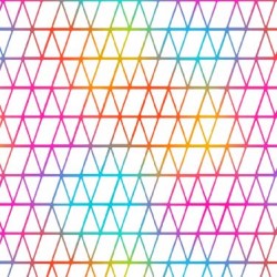 SHIMMERING TRIANGLES