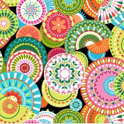 COLORFUL MEDALLIONS