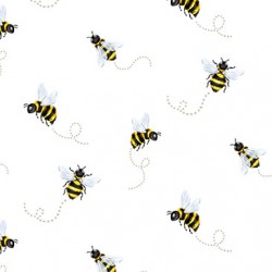 BEE SWIRL ON MINKY