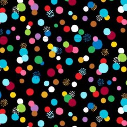 CRAFTY DOTS ON MINKY