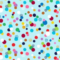 CRAFTY DOTS ON MINKY