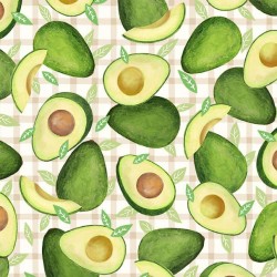 TOSSED AVOCADO ON MINKY- NOT FOR PURCHASE BY MANUFACTURERS
